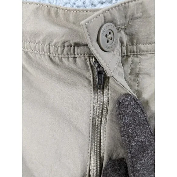 REI Co-op Shorts Mens 40 Nylon Hiking Outdoor Relaxed Cargo Pockets Beige - Picture 15 of 16